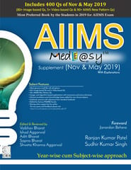 AIIMS MedEasy Supplement (Nov & May 2019) with Explanation 1st Edition 2020 by Ranjan Kumar Patel, Sudhir Kumar Singh