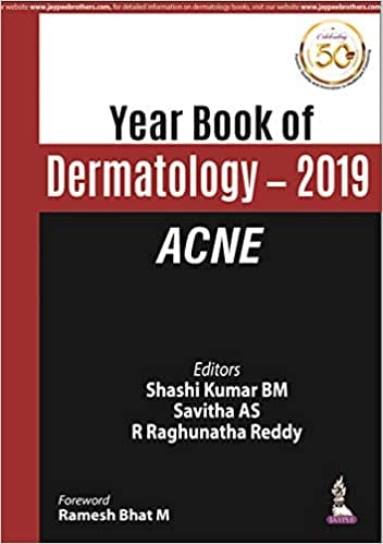 Year Book of Dermatology 2019 ACNE 1st Edition 2020 By  Shashi Kumar BM