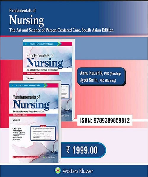 Fundamentals of Nursing (2 Volume Set) SAE 2020 By Carol Taylor