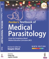Paniker?s Textbook of Medical Parasitology 9th Edition 2021 by Sougata Ghosh