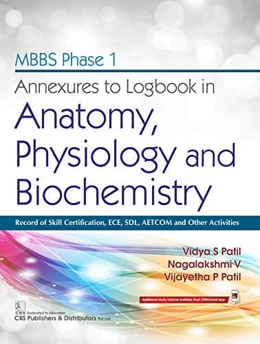 Annexures to Logbook in Anatomy, Physiology and Biochemistry 2021 by Vidya S. Patil