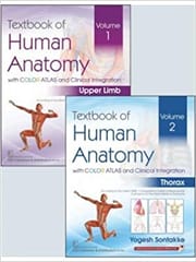 Textbook Of Human Anatomy With Color Atlas And Clinical Integration (2 Volume Set) 2021 by Yogesh Sontakke