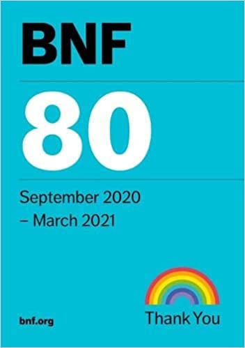 BNF 80 (British National Formulary) September 2020 by Joint Formulary Committee