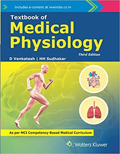 Textbook of Medical Physiology 3rd Edition 2020 by H H Sudhakar D Venkatesh