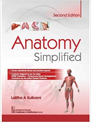 Anatomy Simplified 2nd Edition 2020 by Lalitha A Kulkarni