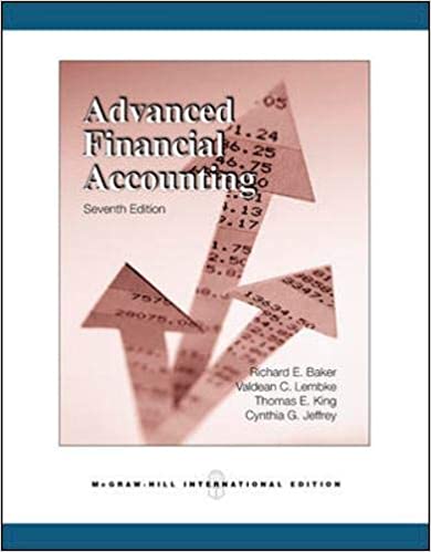Advanced Financial Accounting 2007 by Richard Baker