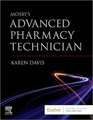 Mosby's Advanced Pharmacy Technician 2020 by Karen Davis