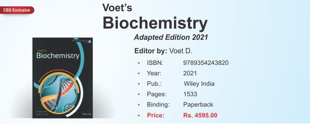 Voet's Biochemistry 2021 by Voet D