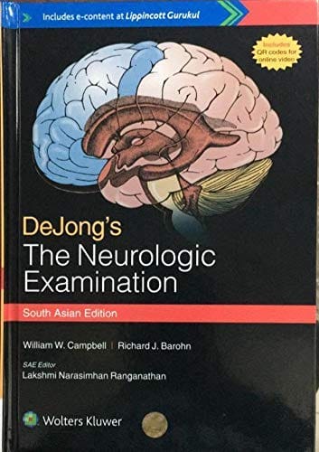 Dejong's The Neurologic Examinations South Asian Edition 2020 By Campbell, Lakshami Narasimhan