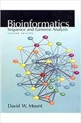 Bioinformatics Sequence and Genome Analysis 2nd Edition 2005 by Mount D.W