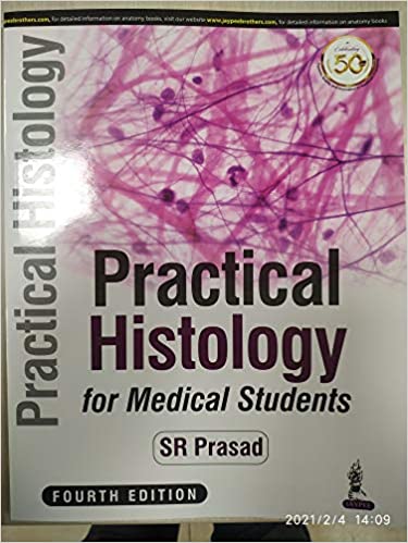Practical Histology 4th Edition 2021 by Sr. Prasad