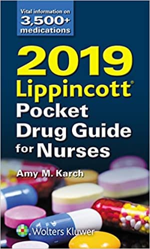 2019 Lippincott Pocket Drug Guide For Nurses by Karch A M