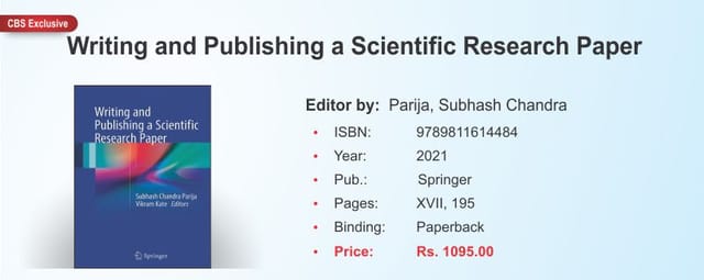 Writing and Publishing a Scientific Research Paper 2021 by Parija, Subhash Chandra