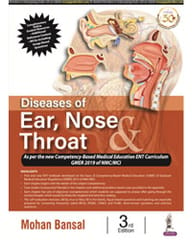 Diseases of Ear, Nose & Throat 3rd Edition 2021 by Mohan Bansal