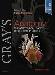 Gray's Anatomy The Anatomical Basis of Clinical Practice 42nd Original Edition 2020 by Susan Standring
