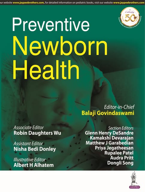 Preventive Newborn Health 1st Edition 2021 by Balaji Govindaswami