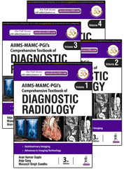 Aiims-Mamc-Pgi's Comprehensive Textbook of Diagnostic Radiology 3rd Reprint Edition 2024 by Manavjit Singh Sandhu (4 Volume Set)