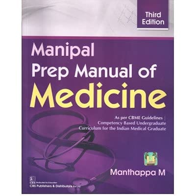 Manipal Prep Manual of Medicine 3rd Edition 2021 by Manthappa