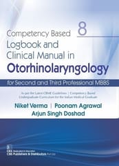 Competency Based Logbook And Clinical Manual In Otorhinolaryngology 2021 By Niket Verma