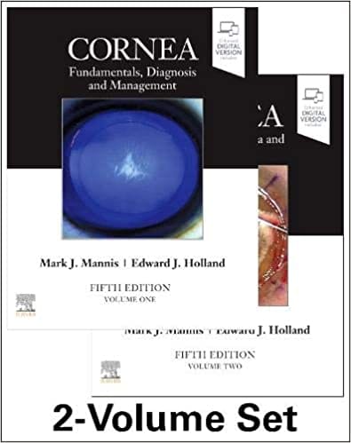 Cornea 2021 (2 Volume Set) By Mark J Mannis