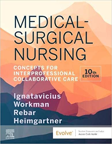 Medical Surgical Nursing (2 Volume set) 10th Edition 2020 By Ignatavicius