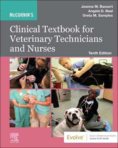 McCurnin's Clinical Textbook for Veterinary Technicians and Nurses 10th edition 2021 by Bassert