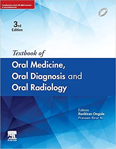Text Book of Oral Medicine Oral Diagnosis & Oral Radiology 3rd  Edition 2021 By Ongole