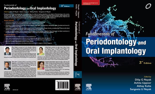 Fundamentals of Periodontology and Oral Implantology 3rd Edition 2021 By Dilip G Nayak