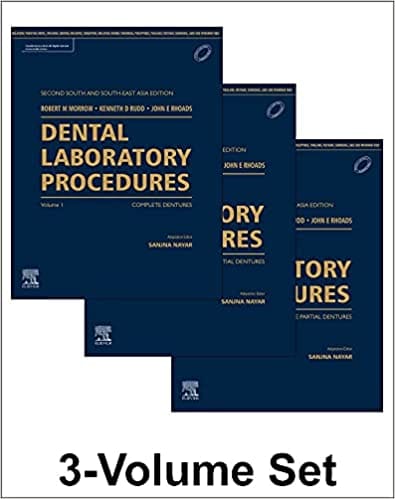 Dental Laboratory Procedures (3 Volume Set) 2nd Edition 2021 By Sanjna Nayar