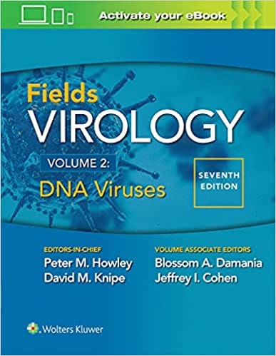 Fields Virology DNA Viruses (Volume 2) 7th Edition 2022 By Peter M Howley