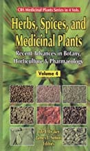Herbs Spices And Medicinal Plants Vol 4 (Cbs Medicinal Plants Series) (Pb 2005) By Craker