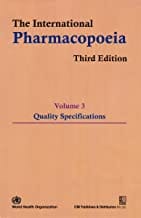 The International Pharmacopoeia 3Ed Vol 3 (Pb 1991)  By Who