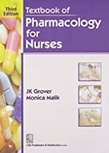 Textbook Of Pharmacology For Nurses 3Ed (Pb 2018)  By Grover Jk