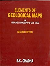 Elements Of Geological Maps For Geology Geography And Civil Engg 2Ed (Pb 2020) By Chadha S. K