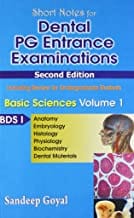 Dental Pg Entrance Examinations 2Ed Vol 1 (Pb 2010) By Goyal S.