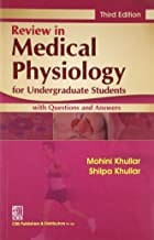 Review In Medical Physiology For Undergraduate Students 3Ed (Pb 2013) By Khullar M.