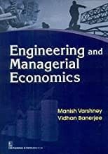 Engineering And Mangerial Economics (Pb 2015) By Varshney M.