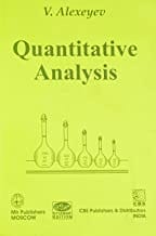 Quantitative Analysis (Pb 2005) By Alexeyev V. N