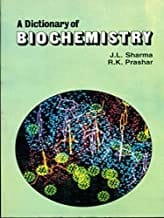 A Dictionary Of Biochemistry (Pb 2019)  By Sharma J. L