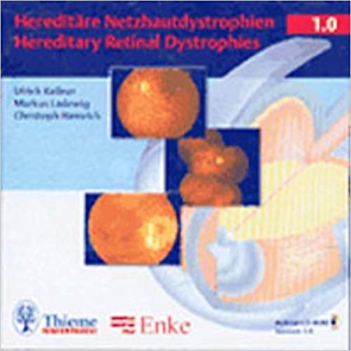 Hereditary Retinal Dystrophy Cd Rom By Kellner