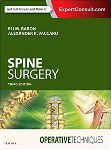Operative Techniques: Spine Surgery - 3rd Edition By Baron