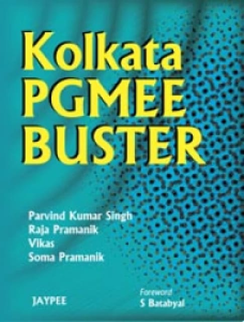 Kolkata Pgmee Buster 2002 To 2010 1st Edition By Singh Parvind K