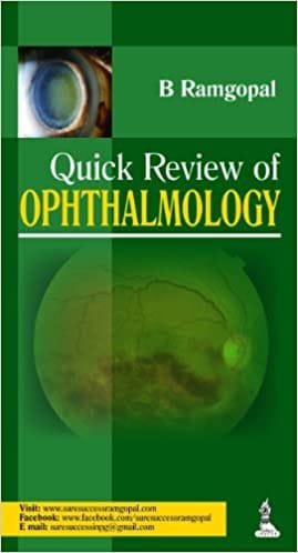 Quick Review Of Ophthalmology 1st Edition By Ramgopal