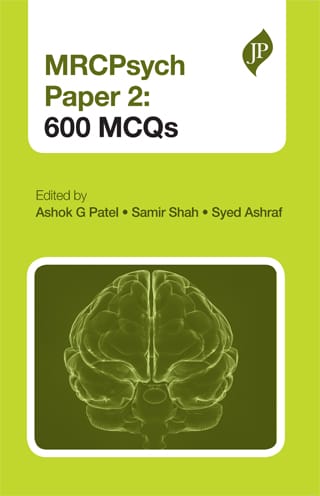 Mrcpsych Paper 2:600 Mcqs 1st Edition By Patel G Ashok