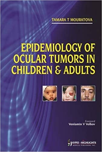 Epidemiology Of Ocular Tumors In Children & Adults 1st Edition By Mouratova