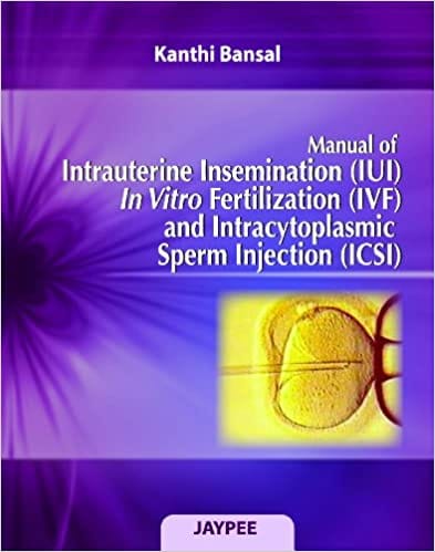 Manual Of Intrauterine Insemination IUI In Vitro Fertilization IVF & Intracytoplasmic Sperm Inj. ICSI 2nd Edition By Bansal