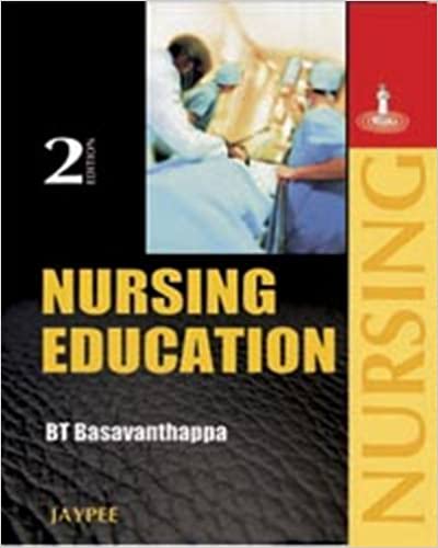 Nursing Education 2nd Edition By Basavanthappa