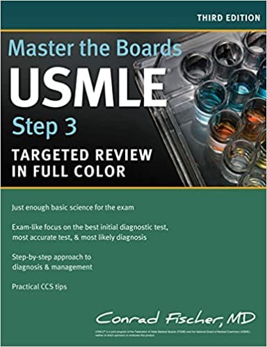 Master The Boards Usmle Step 3-Targeted Review In Full Color 3rd Edition By Fischer Conrad