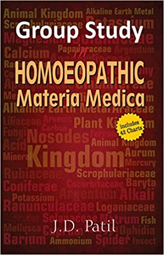 Group Study In Homoeopahy Materia Medica 1st Edition By Patil Jd
