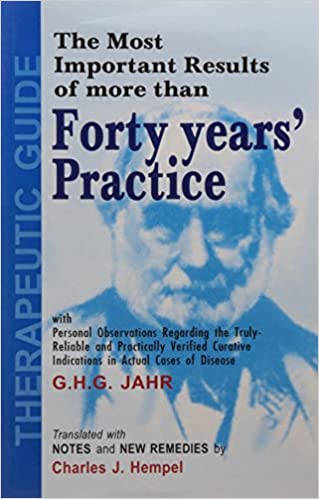 The Most Important Resuls Of More Than Forty Years Practice 1st Edition By Jahr Ghg
